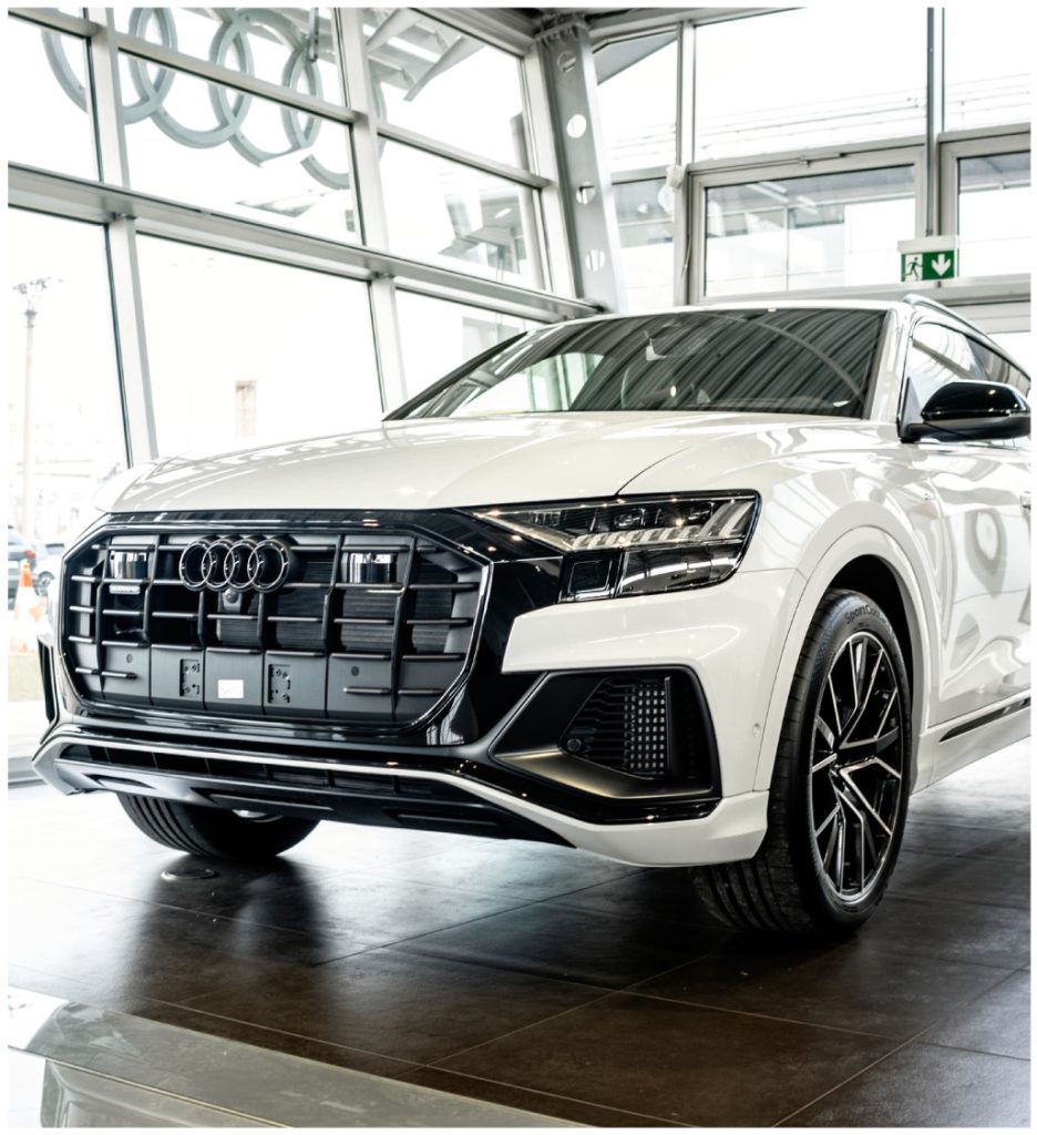 Audi with car window tint installed in Pacific Junction Pacific Junction